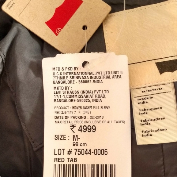 Levi Strauss Woven Jacket (FIXED PRICE) - Picture 9 of 9